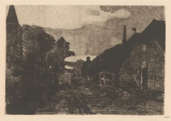 Dorfstraße in Diepenheim