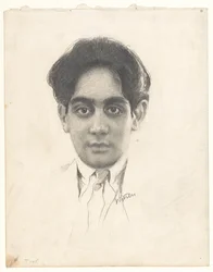 Porträt von Karamjit Singh Sahib Bahadur, Prinz von Kapurthala