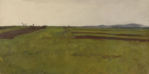 Landschaft mit Feldern