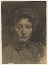Porträt von Frau Marie Breitner-Jordan