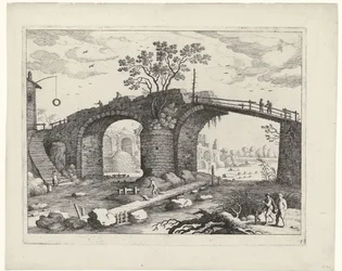 Brücke über einen Fluss