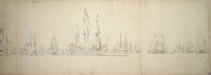 Der Tag vor der Schlacht von Lowestoft, 2.-12. Juni 1665