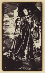 Illustration zu Memoirs of a Fox-Hunting Man von Siegfried Sassoon (Holzschnitt)