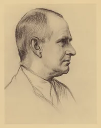 Porträt von Professor A. S. Eddington