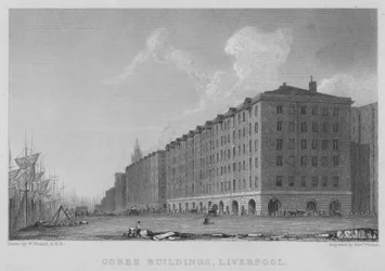 Goree-Gebäude, Liverpool (Stich)