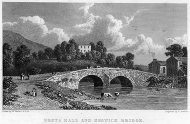 Greta Hall und Keswick Bridge