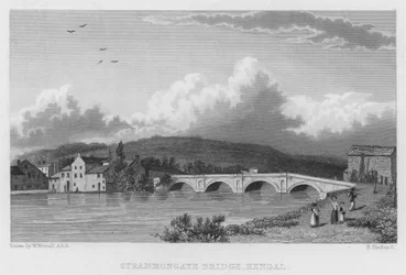 Strammongate Bridge, Kendal (Stich)