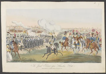 Die große Parade auf Hounslow Heath