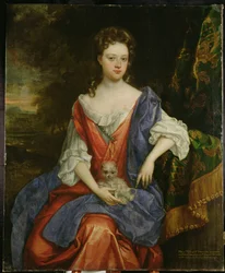 Porträt von Mary, Lady Barrington Bourchier