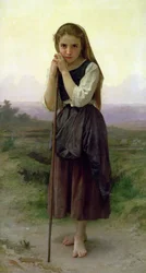 Eine kleine Schäferin, 1891
