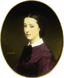 Porträt einer jungen Dame