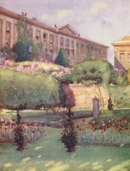 Worcester College vom Garten des Provosts