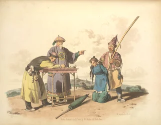 Verhör eines Schuldigen