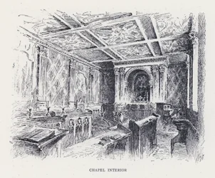 Kapelleninnenraum (Stich)