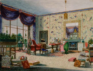 Der chinesische Zeichensaal, Middleton Park, Oxfordshire