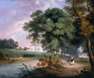 Ansicht eines Hauses in Irland