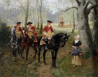 Die Patrouille, ca. 1906