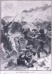 Die Füsiliere bei Albuera