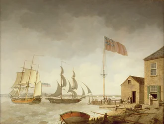 Ein baltischer Händler vor Paull, Hull