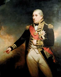 Admiral Sir John Thomas Duckworth (1748-1817), spätes 18. bis frühes 19. Jahrhundert