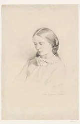 Josephine Butler, frühe feministische Aktivistin, 1856