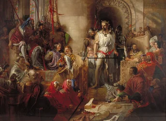 Der Prozess von Sir William Wallace in Westminster, ca. 1831-1890
