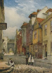 Church Street, Blick nach Norden, ca. 1900