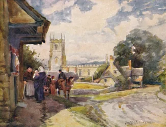 Long Compton, um 1900
