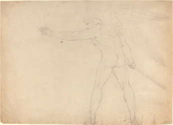 Ein kämpfender Engel [recto]