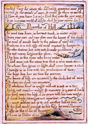 "Corroding fires he wrote the following...", Text aus 