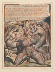 Jerusalem, Tafel 25, Und es war zu hören....