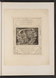 Hiob wird von seinen Freunden getadelt, 1825