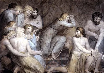 Joseph befiehlt, Simeon zu binden, Tafel 2 aus 