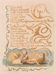 Lieder der Unschuld, Tafel 26, Frühling (Bentley 23)