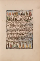 Lieder der Unschuld und der Erfahrung, Tafel 10, Heiliger Donnerstag (Bentley 19)