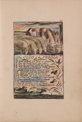 Lieder der Unschuld und Erfahrung, Platte 40, Der Klumpen und der Kieselstein (Bentley 32)