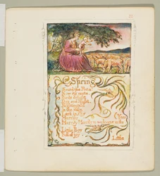Lieder der Unschuld und der Erfahrung: Frühling, ca. 1825