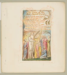 Lieder der Unschuld und Erfahrung: Stimme des alten Barden, ca. 1825