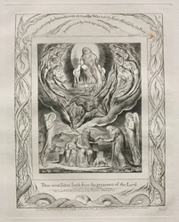 Das Buch Hiob: Pl. 5, Da ging Satan aus der Gegenwart des Herrn