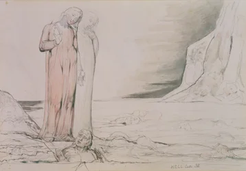 Der Kreis der Verräter, Illustration aus Canto 32 von 