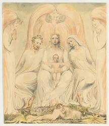 Die Heilige Familie (auch bekannt als Christus im Schoß der Wahrheit)