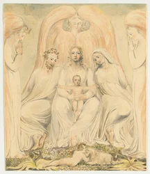 Die Heilige Familie (auch bekannt als Christus im Schoß der Wahrheit)