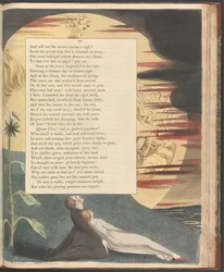 Youngs Nachtgedanken, Seite 49, "Als ob die Sonne neidisch wäre, hielt sie ihren Strahl zurück"