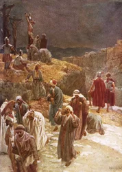 Jesus gibt den Geist auf