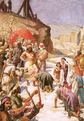 Die Unterwerfung von Konja vor Nebukadnezar, 587 v. Chr.
