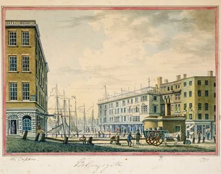 Billingsgate-Markt, London, 1799