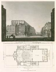 Das Königliche Theater, Drury Lane, London, erbaut von dem verstorbenen Henry Holland