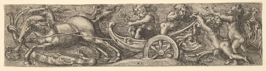 Ein Jakobsmuschel-Wagen, 1654