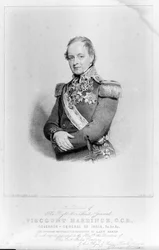 Der ehrenwerte Generalleutnant Viscount Hardinge, GCB, Generalgouverneur von Indien
