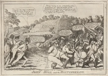 John Bull und die Baltimoreaner